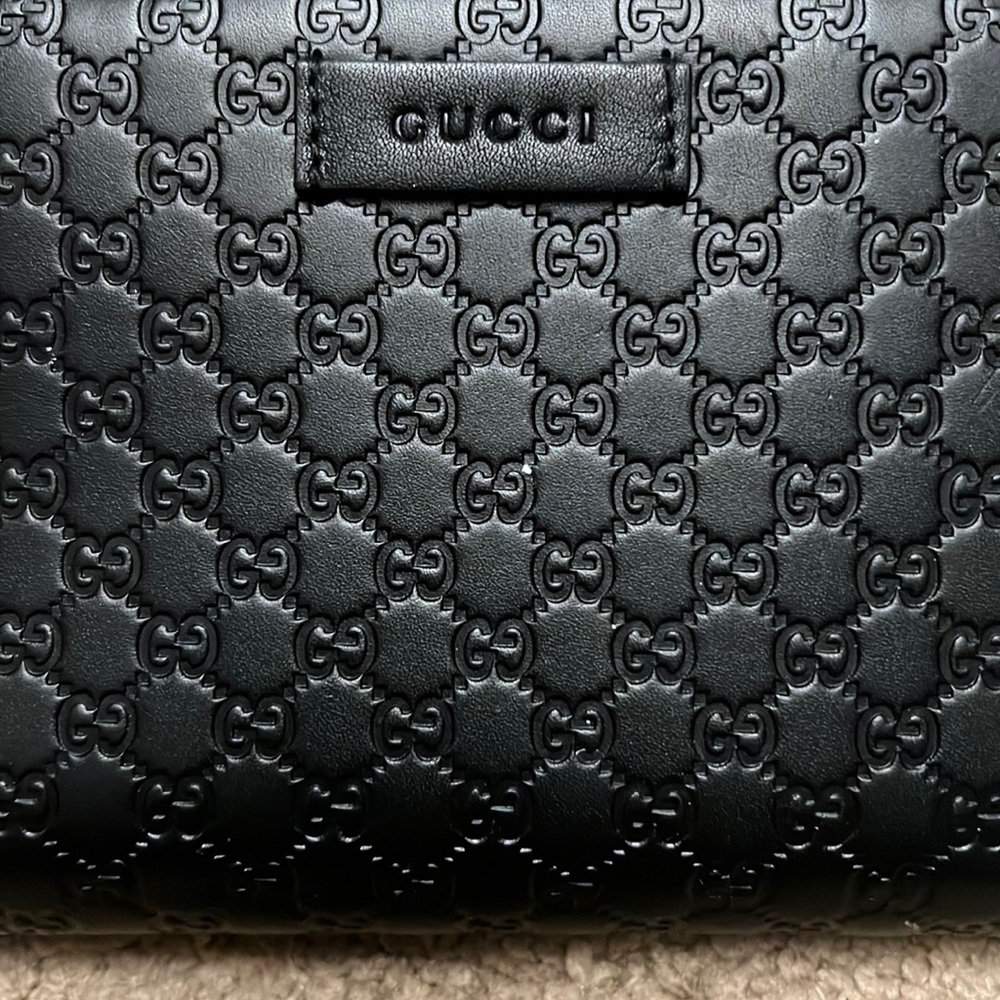 Black Gucci Wallet